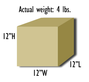 Dimensional Weight Illustration